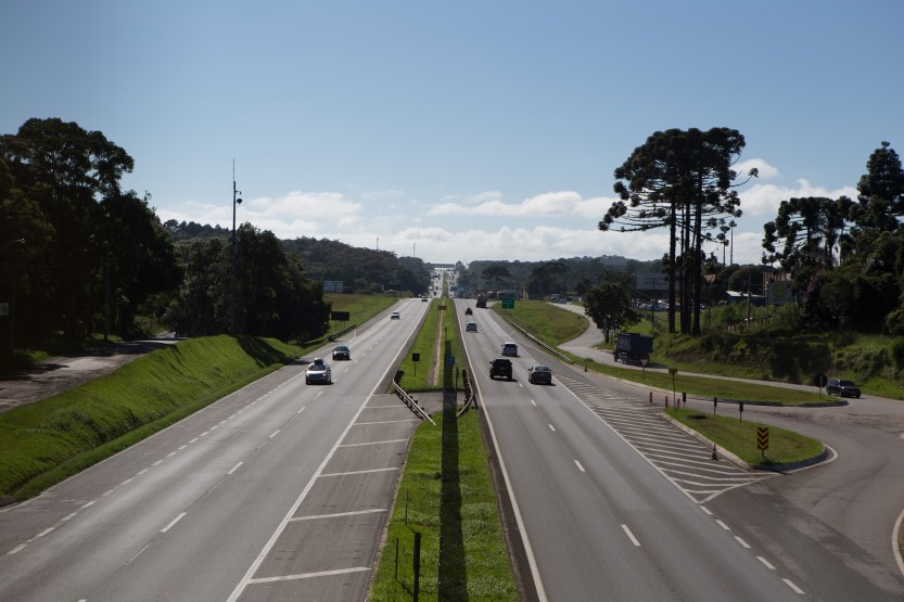 Ecovia, BR 277 Curitiba Paranagua.              Foto: Guilherme Pupo
