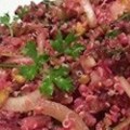 quinoa cebola roxa
