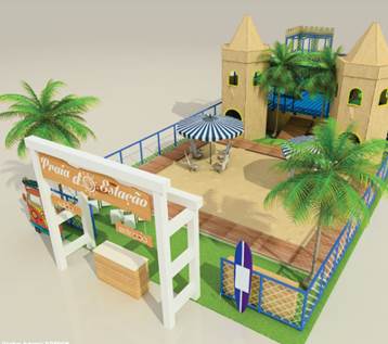 Planta Praia do EstaÃ§Ã£o 2018 - Foto DivulgaÃ§Ã£o