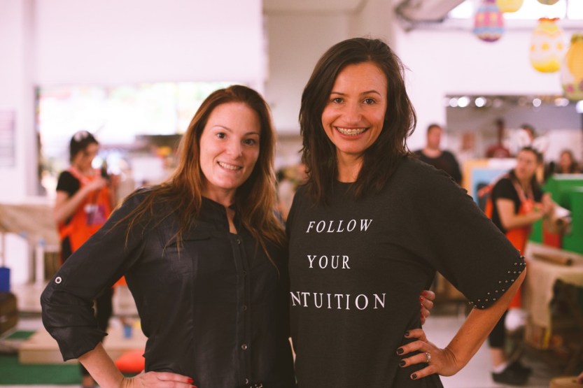 Francielle Zuffo e Paula Martins