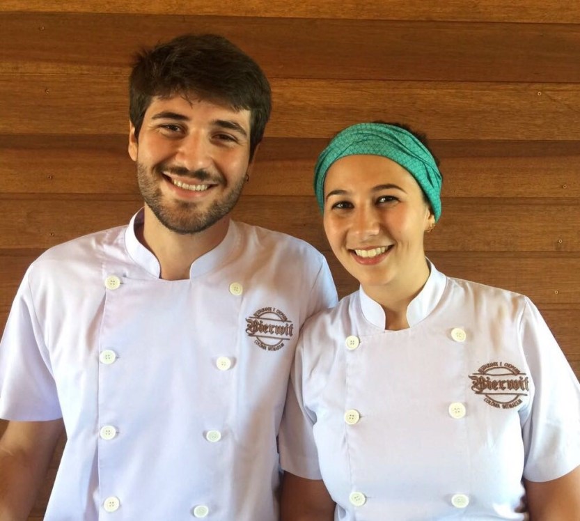 Giovanna Smaka e Guilherme Ceschim do Bierwit