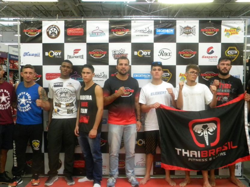 Murilo Ninja e lutadores do Macktub