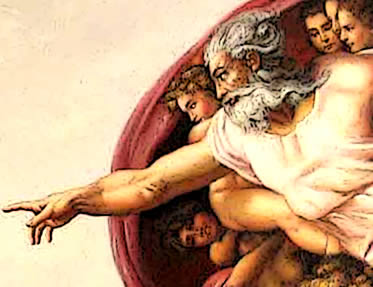 Deus de Michelangelo - HISTORIA DO MUNDO