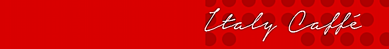 italy caffé banner