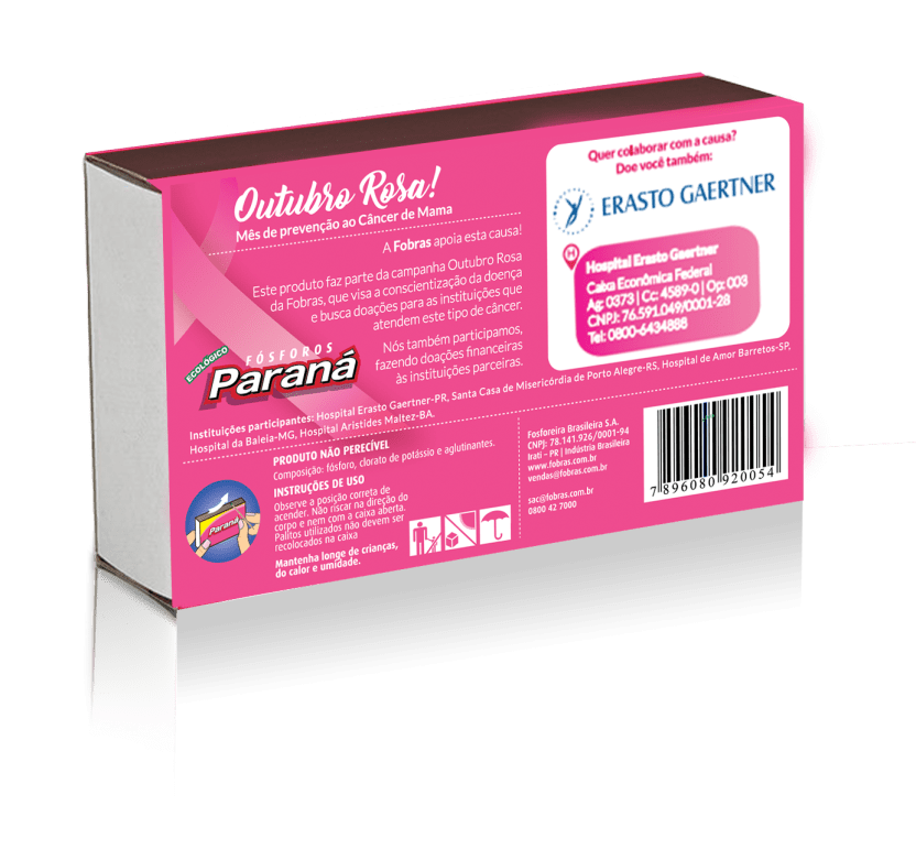 Longos F&amp;F rosa - Hosp. Erasto