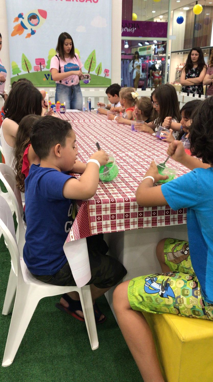 oficina de slime - shopping ventura 3