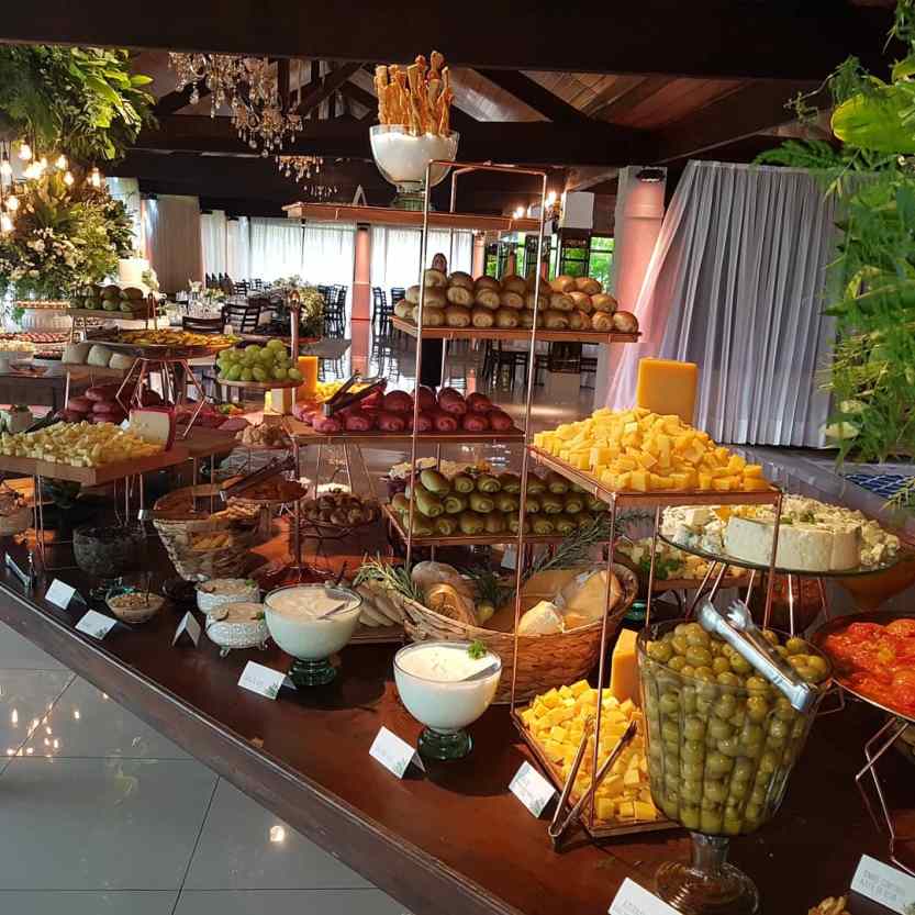 ILHA DE ANTEPASTOS Foto Chef Cequinel