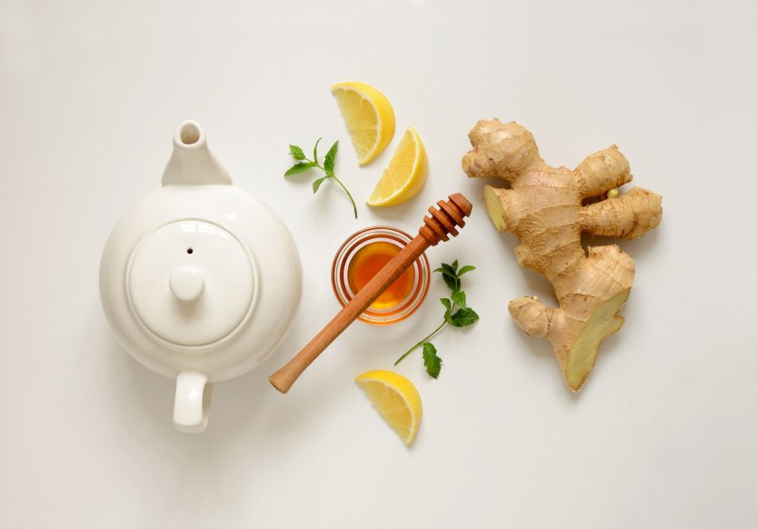gengibre e mel