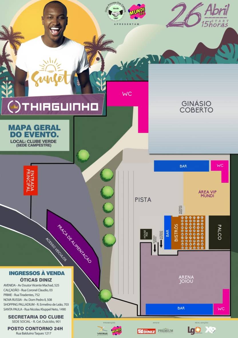 MAPA DO EVENTO