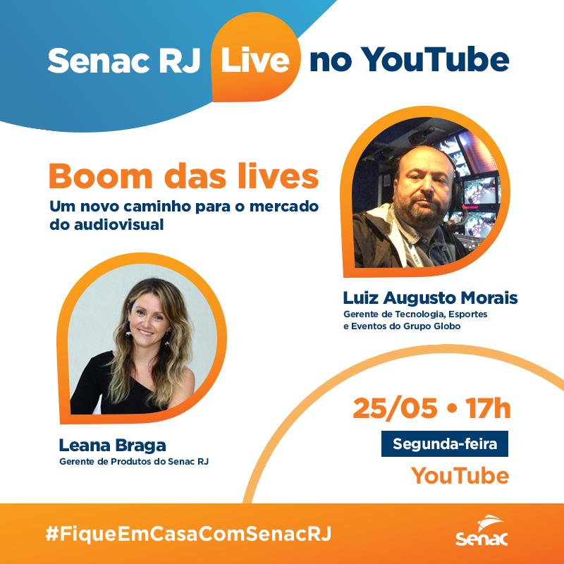 Boom das lives - Senac RJ
