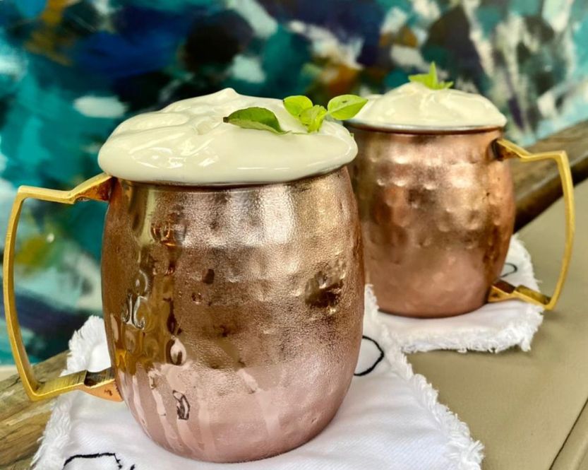 ox room steakhouse - happy hour moscow mule - foto minhagula.com.br