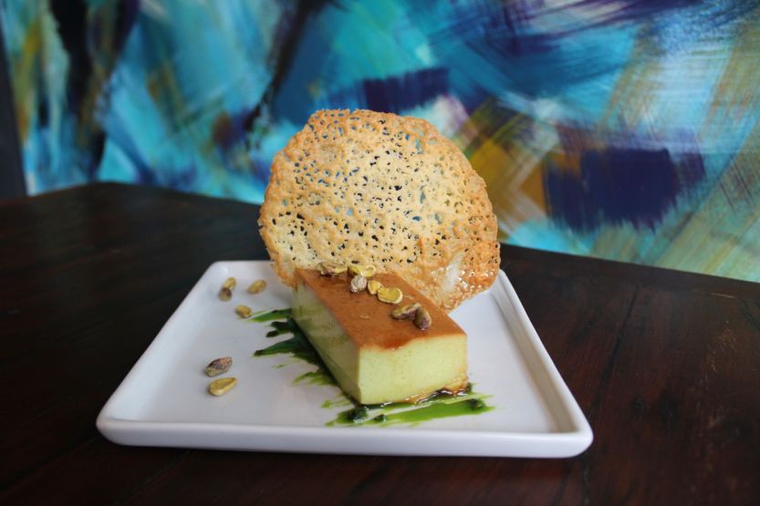 ox room steakhouse - dia das maes - pudim pistache - foto pezzi comunicacao