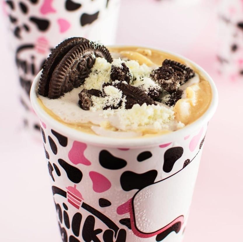 Divulgação - Malhada sorvete de baunilha, brigadeiro de leite ninho e bolacha Oreo e Leite Ninho em pó