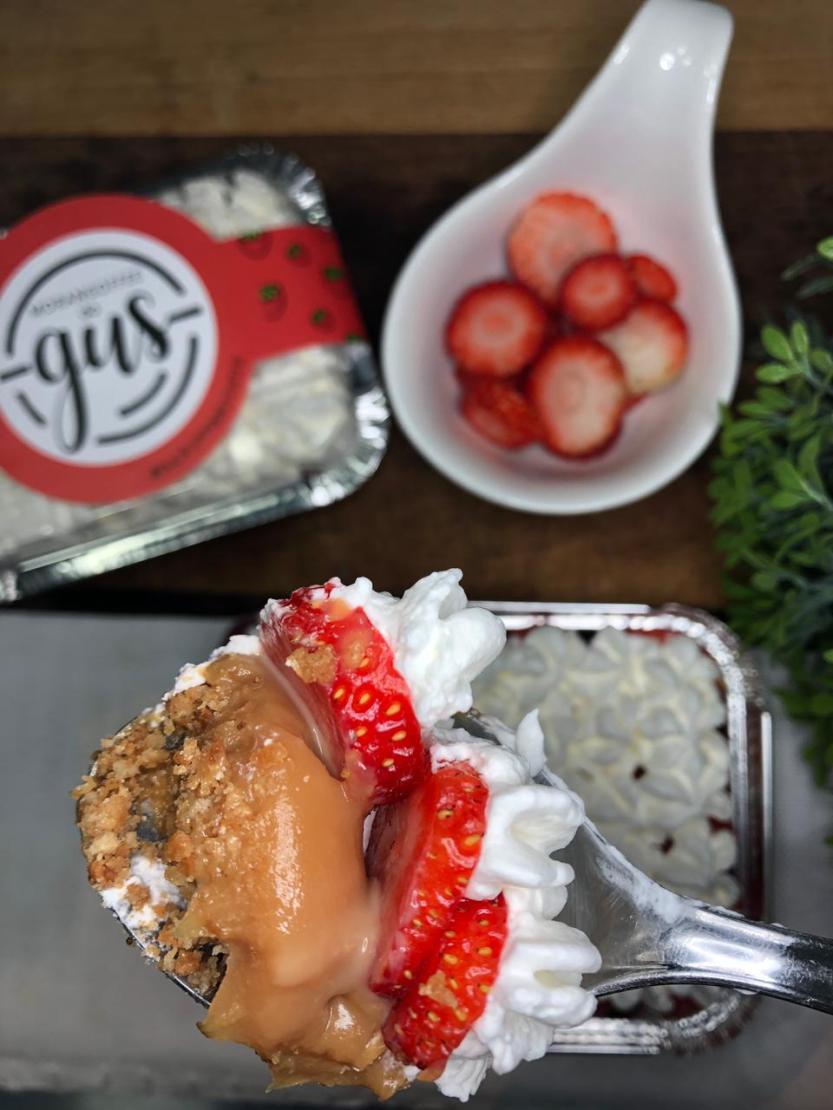 Tropicool Gus Morangoffee colher