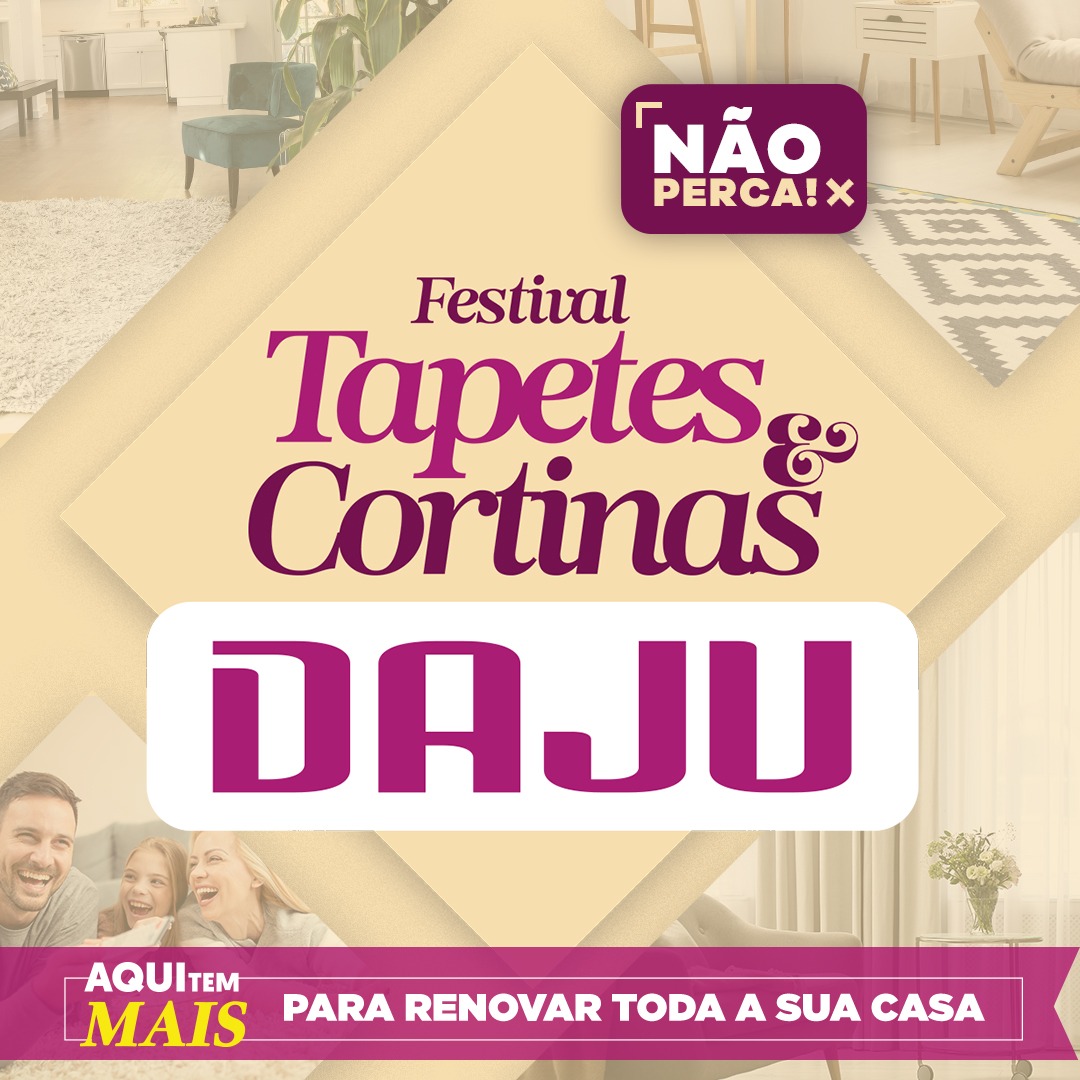 Festival tapetes e cortinas