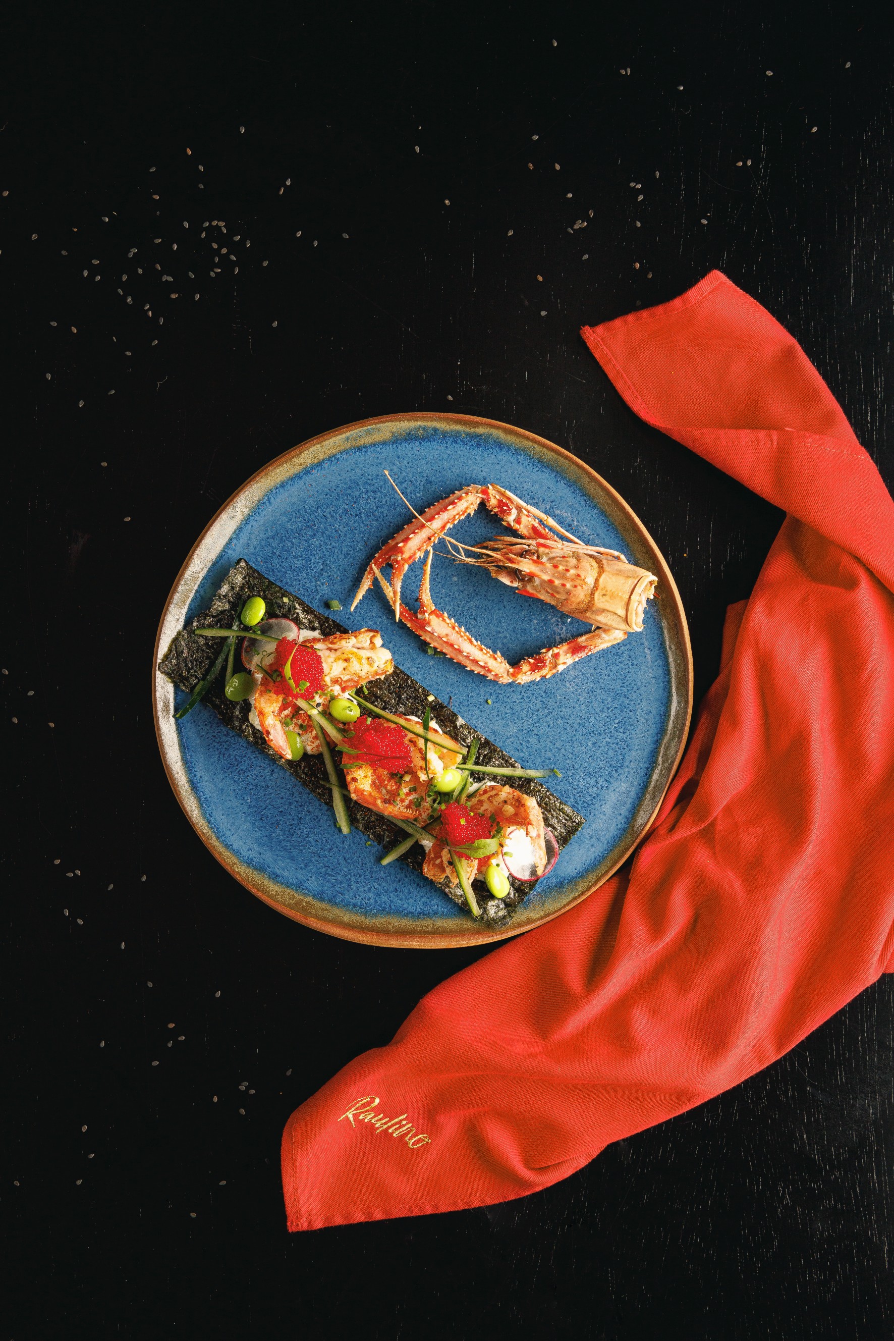 Raulino_-_Nori_com_maionese_e_lagostim_por_Fernando_Zequinão