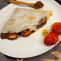 CREPE DE NUTELLA COM MORANGO – foto Lilian&nbsp;Caldeira