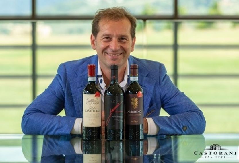 Mercatu Juveve - Jarno Trulli e vinhos - foto divulgação Vinícola Castorani