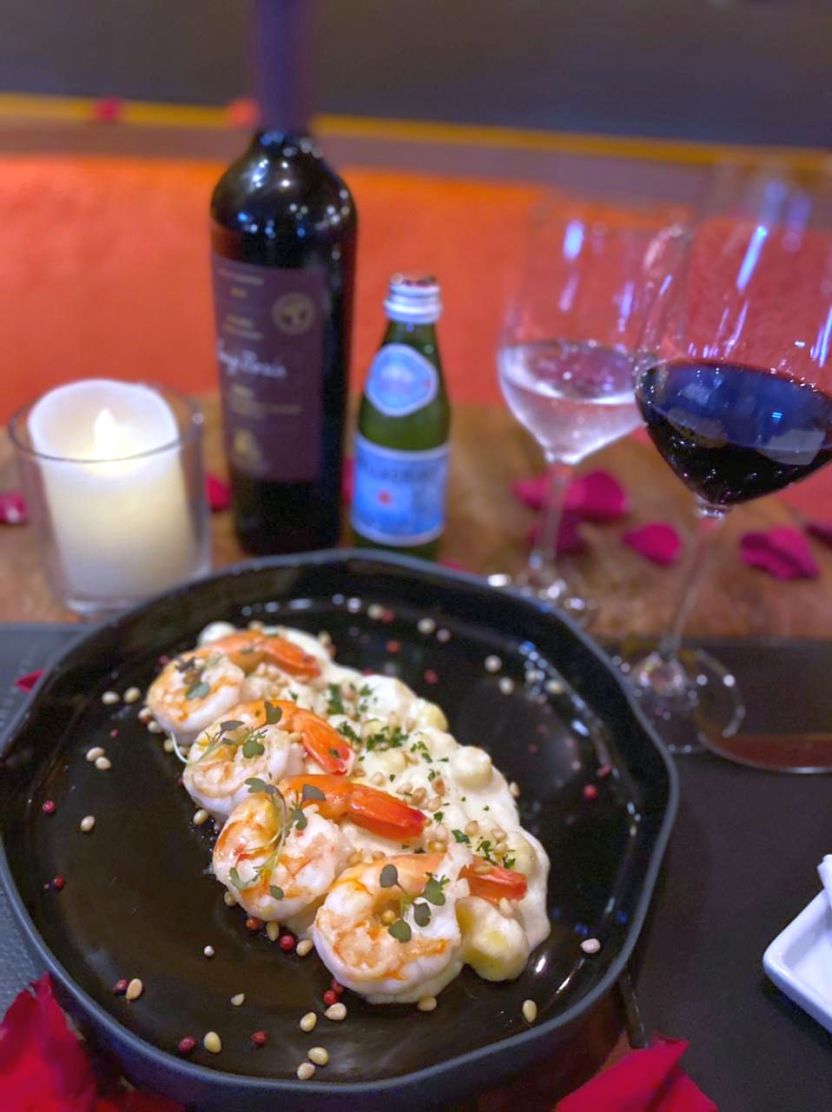 OX Room Steakhouse - Dia dos Namorados - prato camarões com nhoque - foto divulgacao