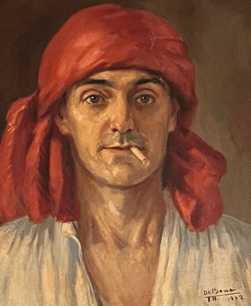 Autorretrato, 1942 – Óleo sobre Tela (48,5x38)