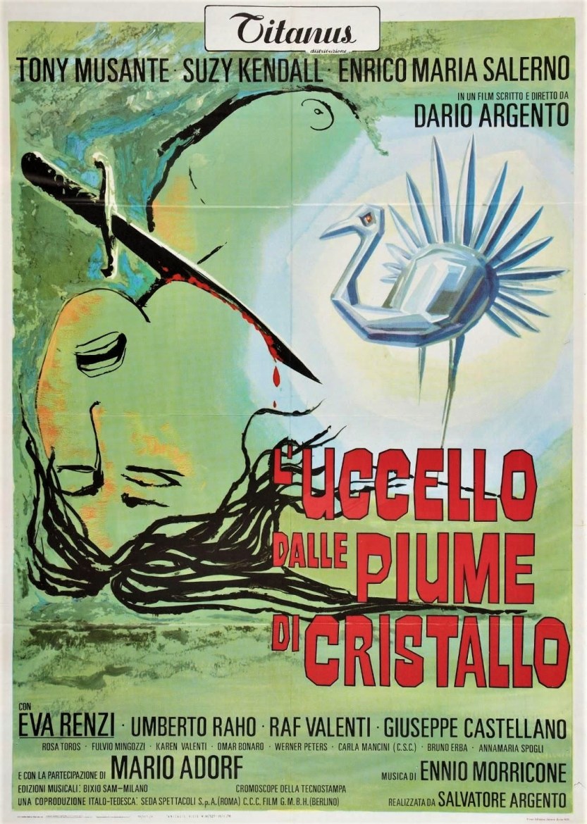 O passaro das plumas de cristal