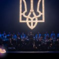 Foto 1 – Coral e Orquestra do Grupo Folclórico Ucraniano Poltava, sob regência do maestro Igor&nbsp;Kovaliuk