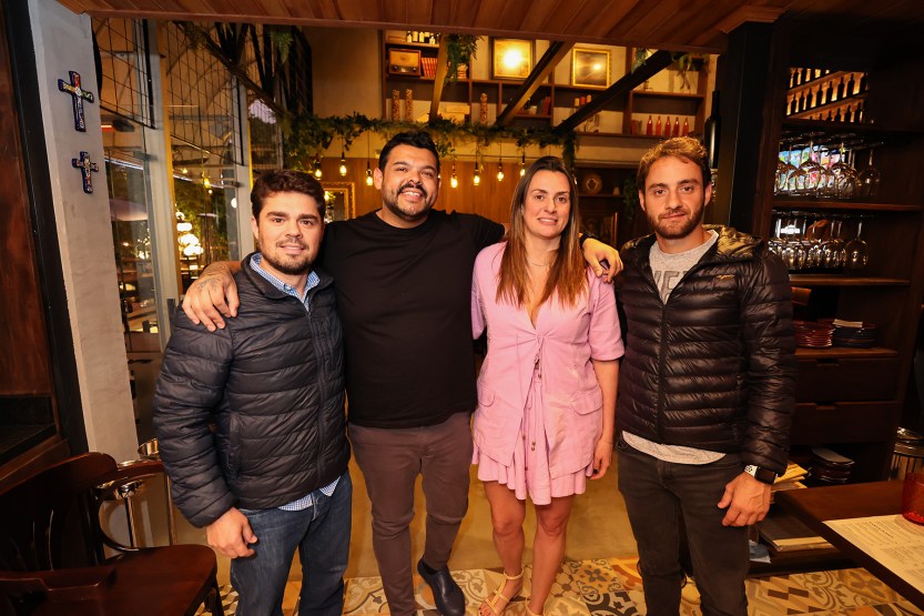 01 Bruno Villela, Sanderson Ramos, Priscila Bertholdo e Gian Zambon. Credito Franklin de Freitas (0)