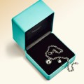 Pulseira wrap Tiffany HardWear em prata de lei&nbsp;copy