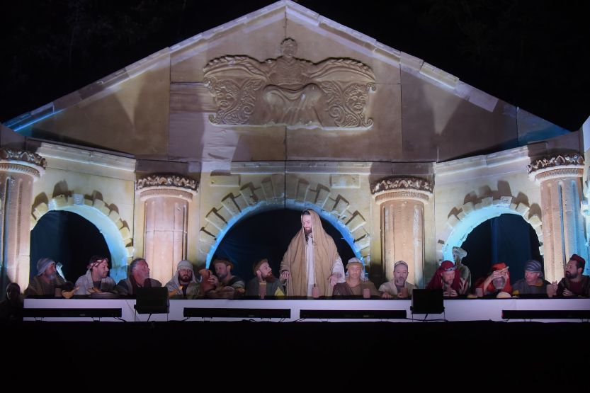 Apresentação da paixão de Cristo. Grupo Lanteri 2022