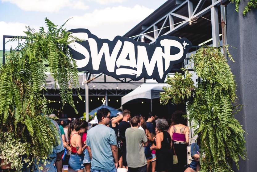 Swamp - entrada da festa - foto divulgacao