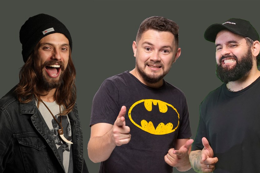 Edu, Erinaldo e Semmer - divulgacao