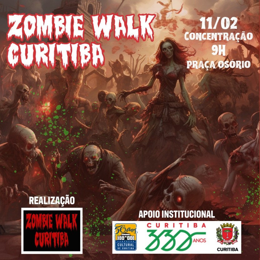 Zombie Walk - Cartaz - Divulgação