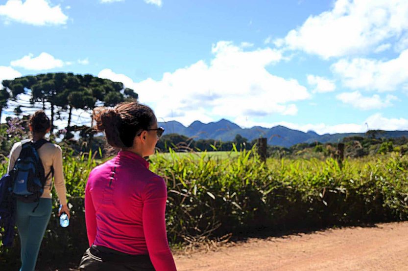 Caminhada na Natureza - Eco Guaricana - foto Marcos Rosa Filho