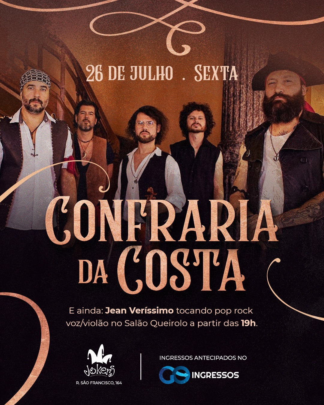 Cartaz_show_Confraria_da_Costa_Jokers_-_Crédito_divulgação