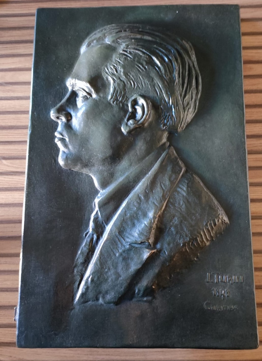 César_Lattes_por_João_Turin_-_Foto_NAPI_Paraná