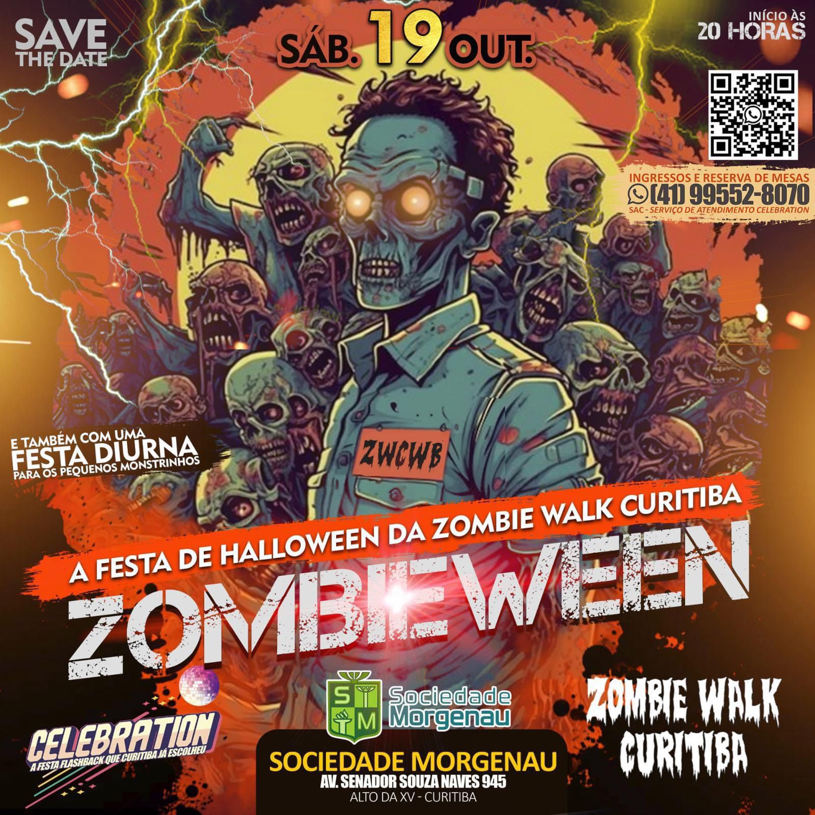 Cartaz Zombieween - Crédito divulgação