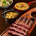 Gran Ancho acompanhado de Farofa Especial e Roasted Couve&nbsp;Flor